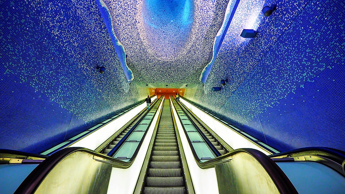 Metro Toledo stazione arte