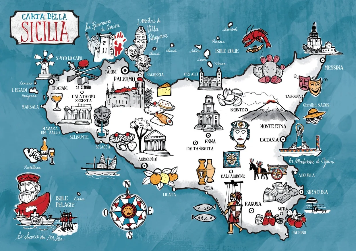 Sicilia in 7 Giorni: Itinerario Completo da Est a Ovest